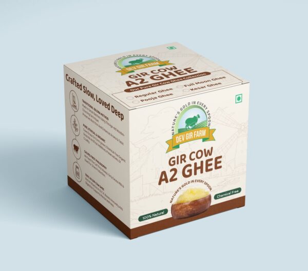 Golden A2 Bilona Ghee made on full moon night box1
